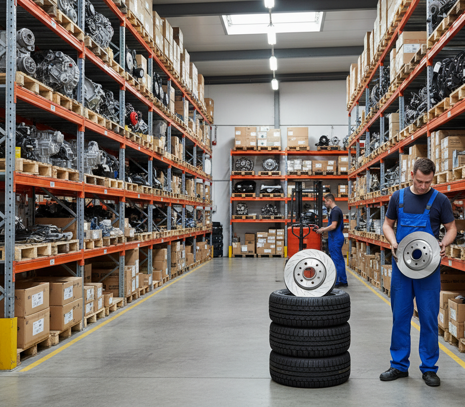 Servicios de recambios de vehículos a domicilio en Barcelona